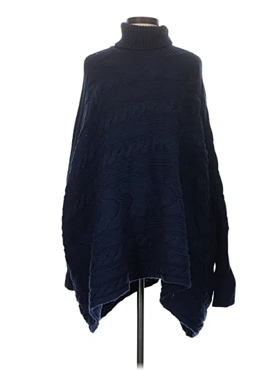 Pre-owned Wiskii Poncho In Blue