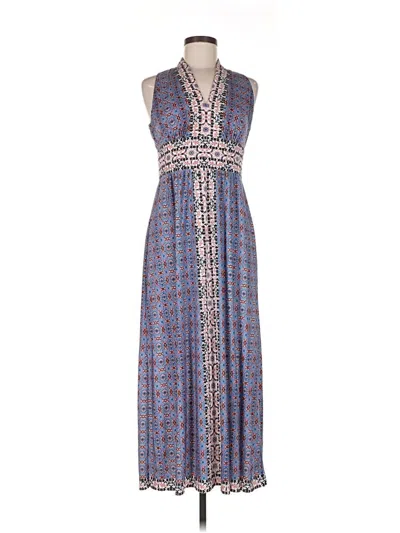 Pre-owned Wisp Casual Dress In Blue