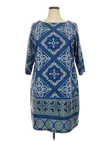 Pre-owned Wisp Casual Dress In Blue