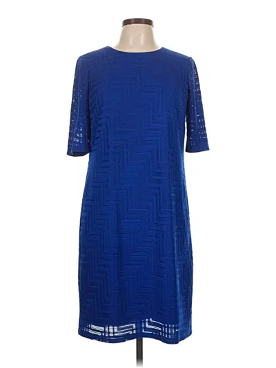 Pre-owned Wisp Casual Dress In Blue