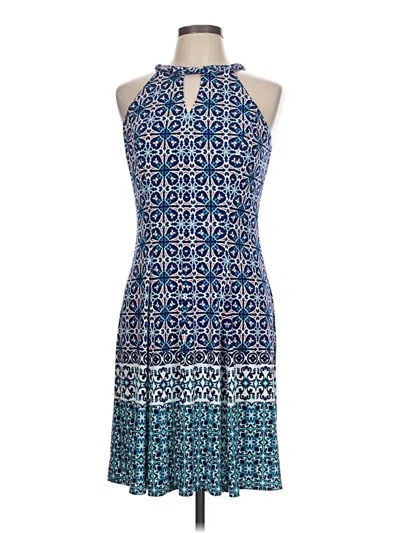 Pre-owned Wisp Casual Dress In Blue