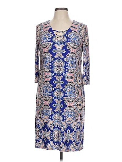 Pre-owned Wisp Casual Dress In Blue