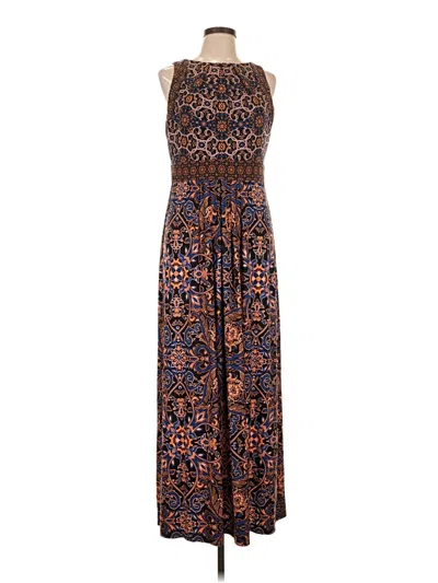 Pre-owned Wisp Casual Dress In Brown