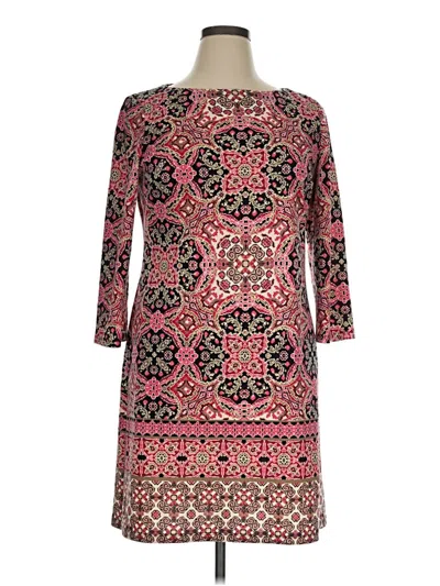 Pre-owned Wisp Casual Dress In Burgundy