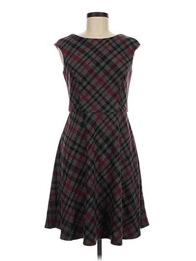 Pre-owned Wisp Casual Dress In Burgundy
