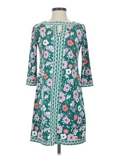 Pre-owned Wisp Casual Dress In Green