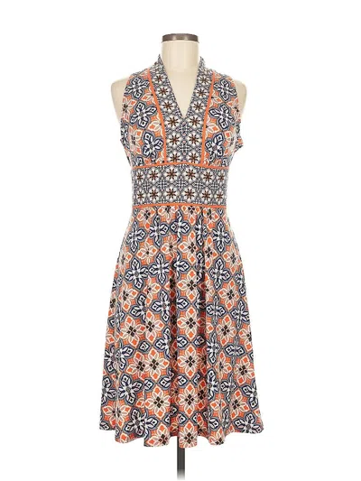 Pre-owned Wisp Casual Dress In Orange