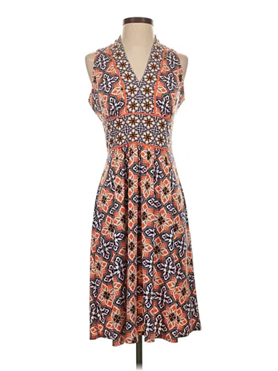 Pre-owned Wisp Casual Dress In Orange