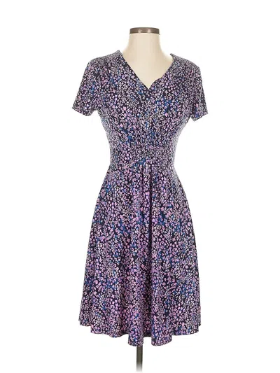 Pre-owned Wisp Casual Dress In Purple