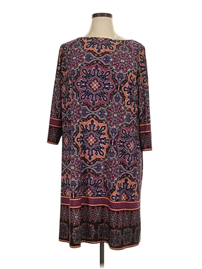 Pre-owned Wisp Casual Dress In Purple