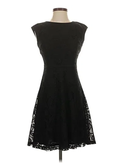Pre-owned Wisp Cocktail Dress In Black