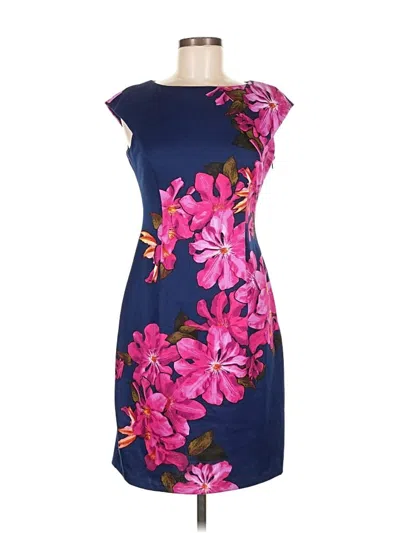 Pre-owned Wisp Cocktail Dress In Blue