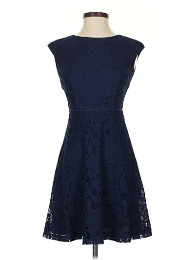 Pre-owned Wisp Cocktail Dress In Blue