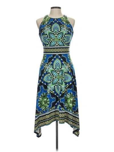 Pre-owned Wisp Cocktail Dress In Blue
