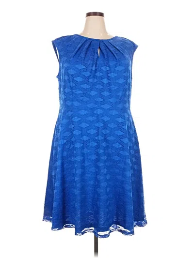 Pre-owned Wisp Cocktail Dress In Blue