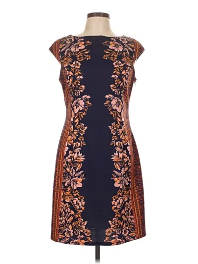 Pre-owned Wisp Cocktail Dress In Brown