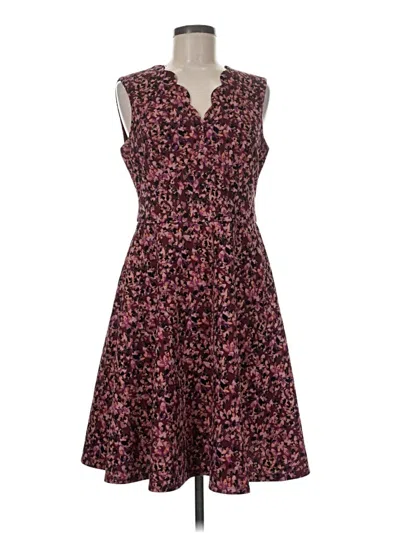 Pre-owned Wisp Cocktail Dress In Burgundy