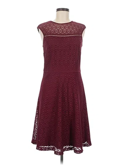 Pre-owned Wisp Cocktail Dress In Burgundy