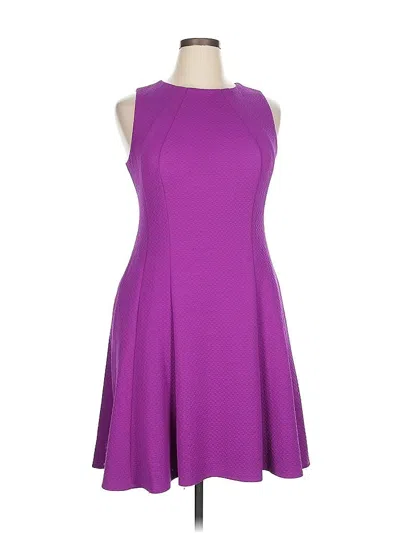 Pre-owned Wisp Cocktail Dress In Purple