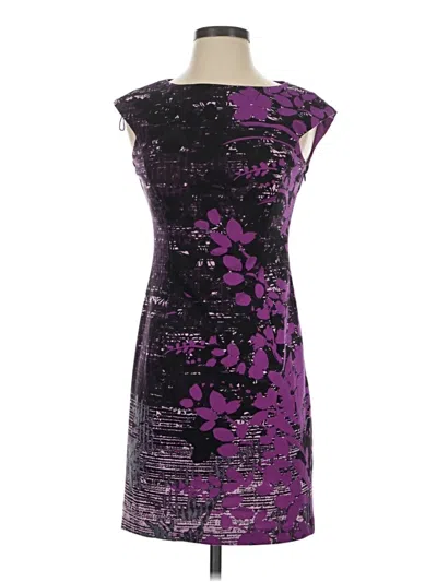 Pre-owned Wisp Cocktail Dress In Purple