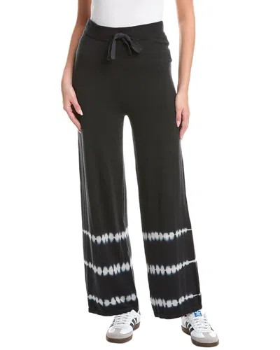 WISPR BLEACH OUT SILK-BLEND WIDE LEG PANT