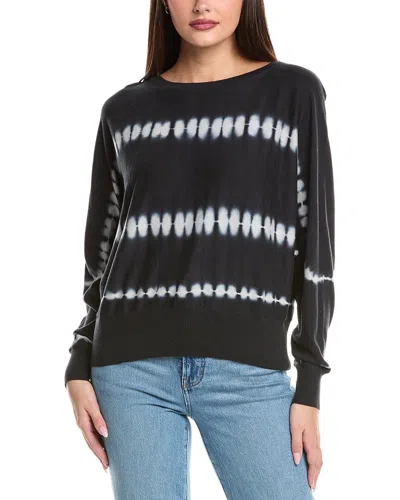WISPR BLEACH STRIPE SILK-BLEND SWEATER