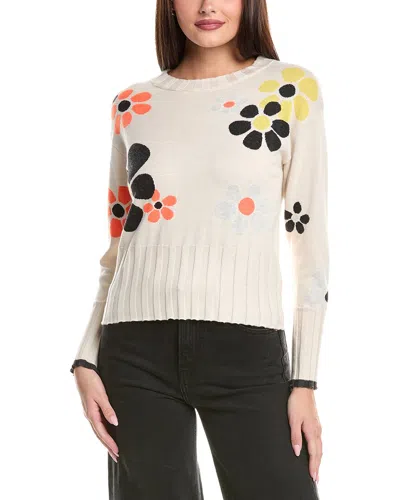WISPR BLOSSOM SILK-BLEND SWEATER