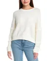 Wispr Boho Fringe Victory Silk-blend Sweater In White