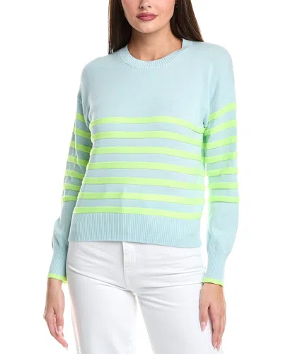 WISPR BRYNN STRIPE SILK-BLEND SWEATER