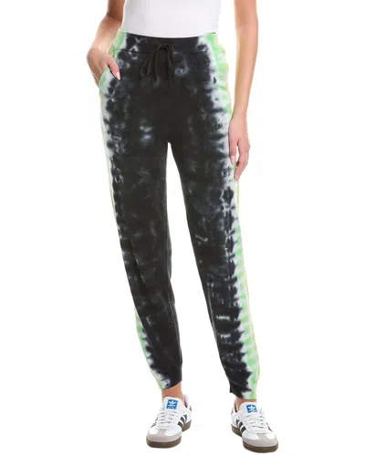 WISPR WISPR BURN OUT TIE DYE SILK-BLEND JOGGER