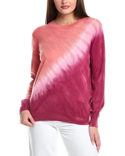 WISPR BURN OUT TIE DYE SILK-BLEND SWEATER