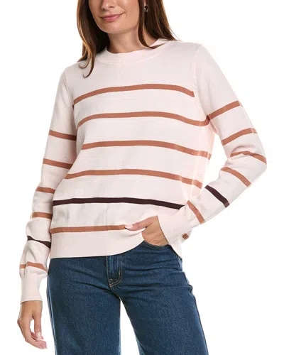 Wispr Camo V-neck Silk-blend Sweater In Pink