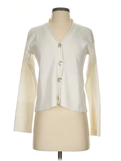 Pre-owned Wispr Cardigan Sweater In Ivory