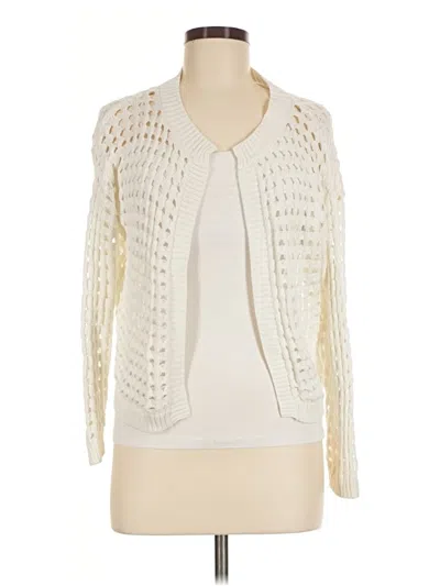 Pre-owned Wispr Cardigan Sweater In Ivory