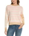 Wispr Chi-chi Victory Silk-blend Sweater In Pink
