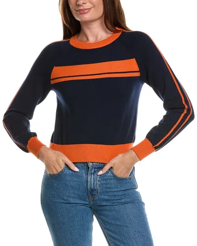 Wispr Danielle Stripe Sweater In Multi