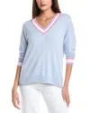 Wispr Daphne Silk-blend Sweater In Blue