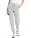 Wispr Heart Hot Fix Silk-blend Jogger In Gray