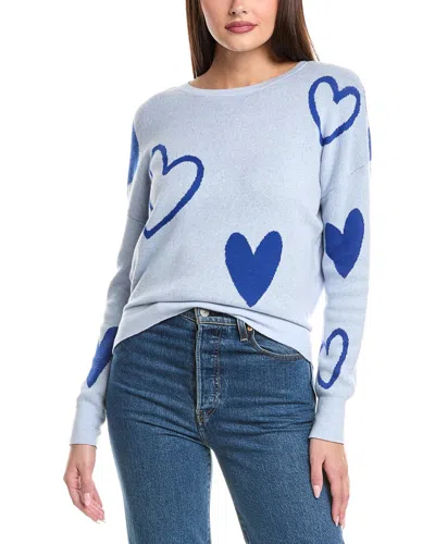 WISPR HEART VICTORY SILK-BLEND SWEATER