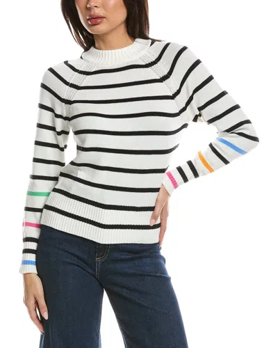 Wispr Liberty Stripe Crewneck Sweater In Multi