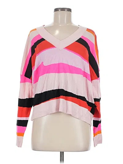 Pre-owned Wispr Long Sleeve T-shirt In Pink