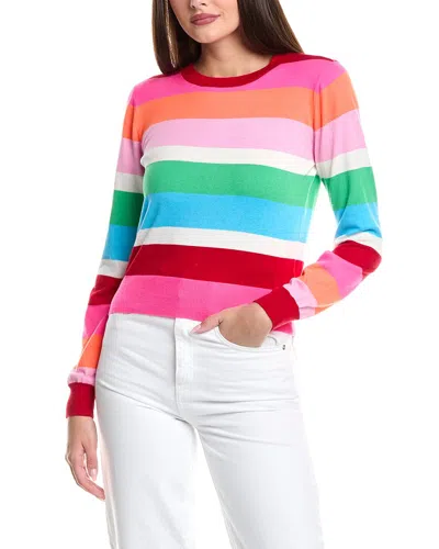 Wispr Multi Stripe Silk-blend Sweater