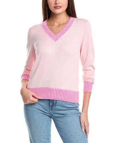 WISPR PLAITED TRIMS SILK-BLEND SWEATER