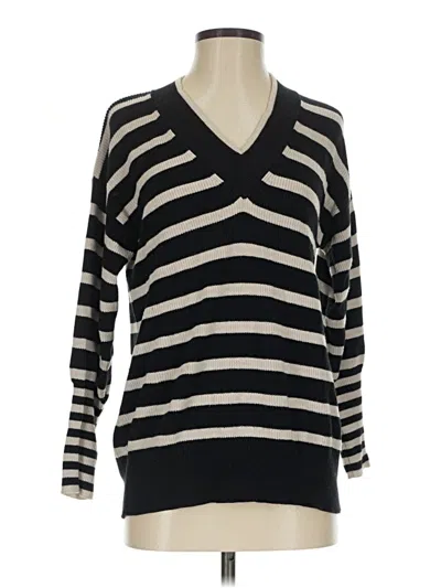 Pre-owned Wispr Pullover Sweater In Black