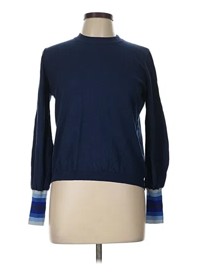 Pre-owned Wispr Pullover Sweater In Blue