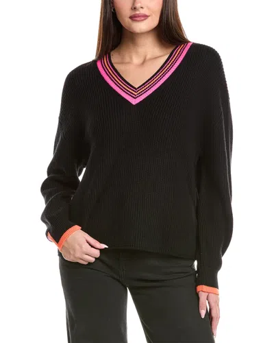 Wispr Rosie Silk-blend Sweater In Black