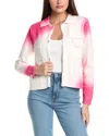 Wispr Shadow Print Silk-blend Jacket In Multi