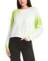 Wispr Shadow Print Silk-blend Sweater In Green