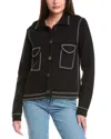 Wispr Silk-blend Jacket In Black