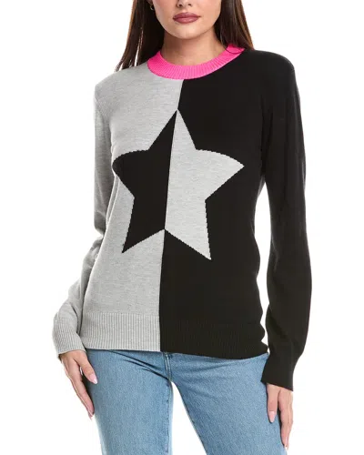 WISPR SPLIT STAR SILK-BLEND SWEATER
